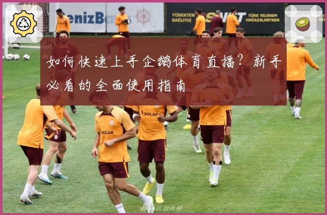 如何快速上手企鹅体育直播?新手必看的全面使用指南