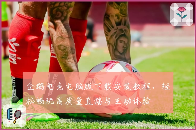 企鹅电竞电脑版下载安装教程，轻松畅玩高质量直播与互动体验