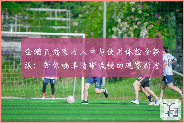 企鹅直播官方入口与使用体验全解读：带你畅享清晰流畅的观赛新方式